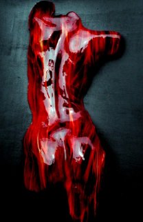 Nude Dancer Glass Sculpture 2008 Sculpture - Carl Young Nude Dancer Glass Sculpture 2008 Sculpture - Carl Young