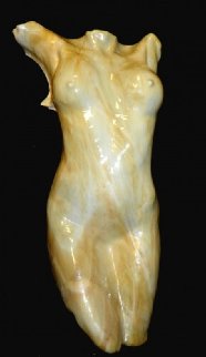 Heartbreaker (Reduction) in Creamsicle Glass Sculpture 2009 36 in Sculpture - Carl Young Heartbreaker (Reduction) in Creamsicle Glass Sculpture 2009 36 in Sculpture - Carl Young