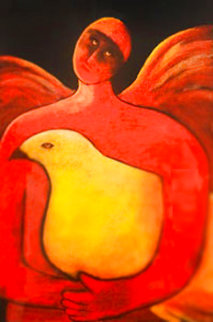 Protector 1998 Limited Edition Print - Carole Laroche Protector 1998 Limited Edition Print - Carole Laroche