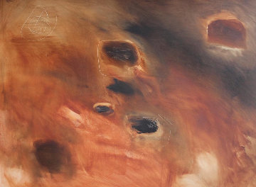 Galaxy 1994 54x42 Huge Original Painting - Carole Laroche Galaxy 1994 54x42 Huge Original Painting - Carole Laroche