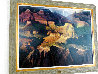 Cheops' Pyramid 1982 46x58 Huge - Arizona Original Painting by Earl Carpenter - 2