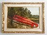 Two Canoes 1980 28x38 Original Painting by Earl Carpenter - 2