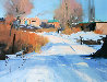 Snow Day 24x30 Original Painting by Howard Carr - 0