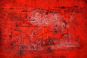 Passion #6 2006 40x60 Huge Works on Paper (not prints) - Antonio Carreno Passion #6 2006 40x60 Huge Works on Paper (not prints) - Antonio Carreno