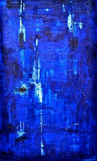 Deep Blue 2004 60x40 Huge Works on Paper (not prints) - Antonio Carreno Deep Blue 2004 60x40 Huge Works on Paper (not prints) - Antonio Carreno