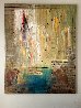 Séquense of Thoughts 2011 72x58 Huge Mural Size Original Painting by Antonio Carreno - 5