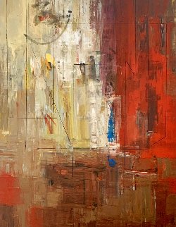 Transition 2012 72x58 Huge Original Painting - Antonio Carreno Transition 2012 72x58 Huge Original Painting - Antonio Carreno
