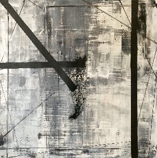 Sights 2015 50x50 Huge Original Painting - Antonio Carreno Sights 2015 50x50 Huge Original Painting - Antonio Carreno
