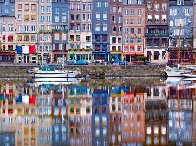 Honfleur Harbor Panorama by William Carr - 0 Honfleur Harbor Panorama by William Carr - 0