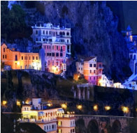 Amalfi Tryptych 50x135 Huge - Epic  Panorama by William Carr - 1