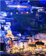 Amalfi Tryptych 50x135 Huge - Epic  Panorama by William Carr - 0