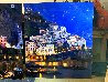 Amalfi Tryptych 50x135 Huge - Epic - Mural Size - Recess Mount Panorama by William Carr - 3