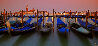 Waltzing Gondolas - Huge Mural Size - Recess Mount - Venice, Italy Panorama by William Carr - 0