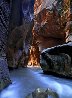 Fallen Statue Passage - Grand Canyon Panorama by William Carr - 1