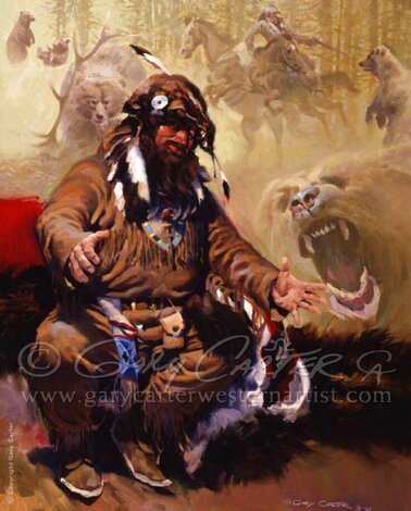 Tales of Bear Step AP 1987 - Huge Limited Edition Print - Gary Carter