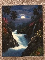 Wainnini Falls 1997 24x30 Original Painting by Anthony Casay - 1 Wainnini Falls 1997 24x30 Original Painting by Anthony Casay - 1