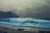 California Coastline 1970 24x36 Original Painting by Anthony Casay - 0 California Coastline 1970 24x36 Original Painting by Anthony Casay - 0