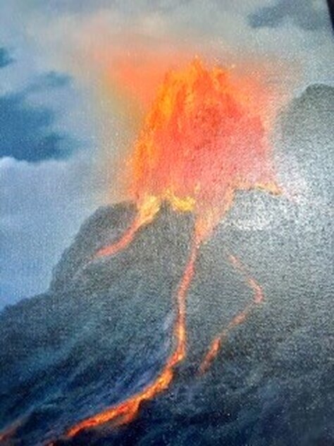Seascape, 1980, Oil on Canvas, 44x64, by Anthony Casay - For Sale
