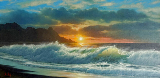 Moonlight 1982 32x22 by Anthony Casay - For Sale on Art