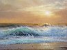 Hawaiian Sunset Painting -  1976 36x60 Huge Original Painting by Anthony Casay - 2