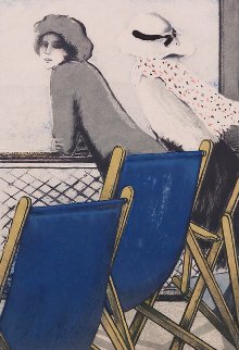 Untilted Print 1980 Limited Edition Print - Jeanne Pierre Cassigneul Untilted Print 1980 Limited Edition Print - Jeanne Pierre Cassigneul