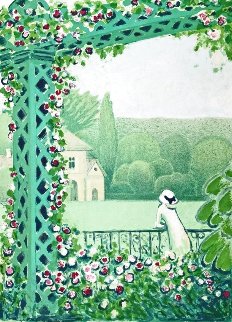 La Veranda Limited Edition Print - Jeanne Pierre Cassigneul La Veranda Limited Edition Print - Jeanne Pierre Cassigneul