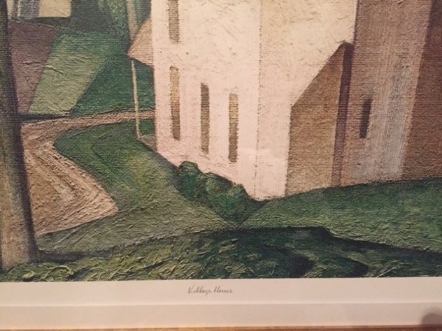 Village House Limited Edition Print by A.J. Casson