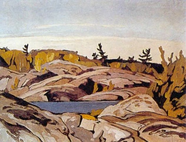 Morning Light Limited Edition Print by A.J. Casson