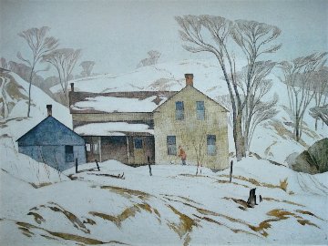 Valley Farm 1980 Limited Edition Print - A.J. Casson Valley Farm 1980 Limited Edition Print - A.J. Casson