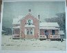 Pink Farm House AP 1980 Limited Edition Print by A.J. Casson - 1