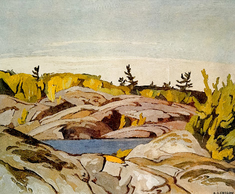 Morning Light Limited Edition Print - A.J. Casson