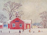 School House Limited Edition Print by A.J. Casson - 0