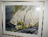 Cliffs Lake Waginaw Limited Edition Print by A.J. Casson - 1