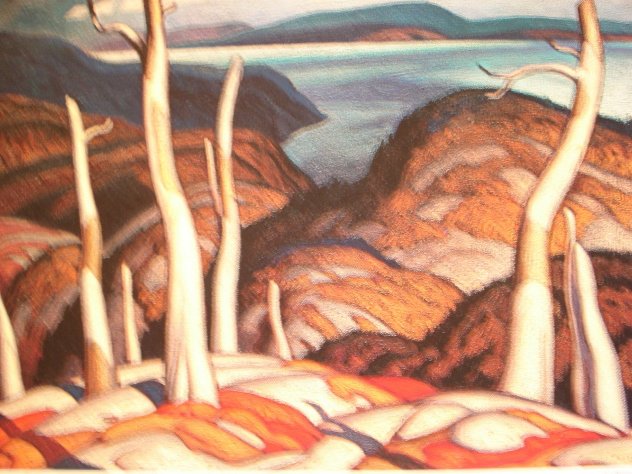 North Shore, Lake Superior 1980 - Michigan  Limited Edition Print by A.J. Casson