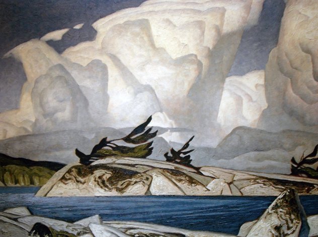 Thunderheads Limited Edition Print by A.J. Casson