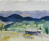 Rural Setting art Folio of 4 Lithographs -  1980 - Canada Limited Edition Print by A.J. Casson - 0