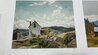 Rural Setting art Folio of 4 Lithographs -  1980 - Canada Limited Edition Print by A.J. Casson - 2