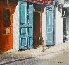 Cafe Belen, Madrid 2020 20x27 - Spain Original Painting by Tomas Castano - 2