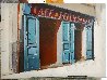 Cafe Belen, Madrid 2020 20x27 - Spain Original Painting by Tomas Castano - 4