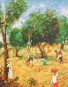 Olive Harvest AP 1980 - Israel Limited Edition Print by Moshe Castel - 0