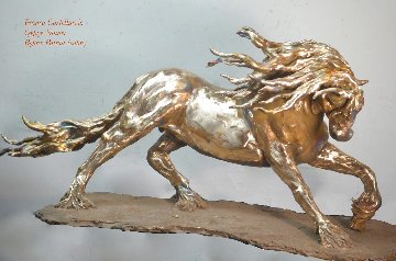 Gypsy Vanner 2022 18 in  Sculpture - Franco Castelluccio