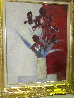 Untitled Bouquet 33x27 Original Painting by Bernard Cathelin - 1