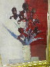 Untitled Bouquet 33x27 Original Painting by Bernard Cathelin - 3