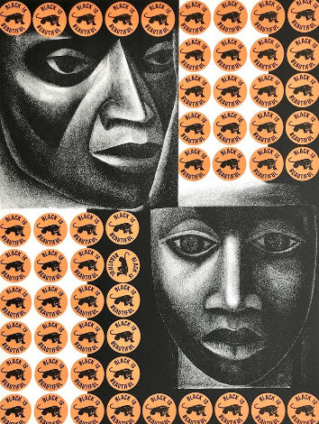 Negro Es Bello II - Black is Beautiful 1969 Limited Edition Print - Elizabeth Catlett