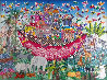 Untitled (Noah's Ark) 1983 31x43 Original Painting by Miguel Garcia Ceballos - 0 Untitled (Noah's Ark) 1983 31x43 Original Painting by Miguel Garcia Ceballos - 0
