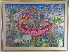Untitled Painting (Noah's Ark) 1983 31x43 - Huge Original Painting by Miguel Garcia Ceballos - 1