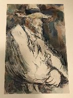 Edition Des Quatre Chemins (Paris) Portfolio Six Aquarelles Reproduites En Facsimile 1960 Limited Edition Print by Paul Cezanne - 8 Edition Des Quatre Chemins (Paris) Portfolio Six Aquarelles Reproduites En Facsimile 1960 Limited Edition Print by Paul Cezanne - 8
