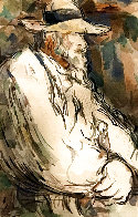 Edition Des Quatre Chemins (Paris) Portfolio Six Aquarelles Reproduites En Facsimile 1960 Limited Edition Print by Paul Cezanne - 29 Edition Des Quatre Chemins (Paris) Portfolio Six Aquarelles Reproduites En Facsimile 1960 Limited Edition Print by Paul Cezanne - 29