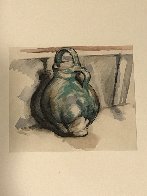 Edition Des Quatre Chemins (Paris) Portfolio Six Aquarelles Reproduites En Facsimile 1960 Limited Edition Print by Paul Cezanne - 2 Edition Des Quatre Chemins (Paris) Portfolio Six Aquarelles Reproduites En Facsimile 1960 Limited Edition Print by Paul Cezanne - 2