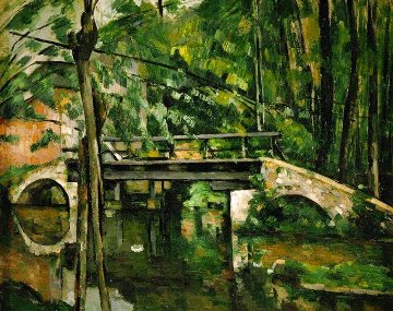Bridge of Maincy Limited Edition Print - Paul Cezanne Bridge of Maincy Limited Edition Print - Paul Cezanne